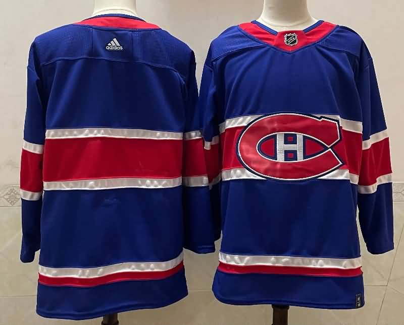 Montreal Canadiens Blue Classica NHL Jersey Custom