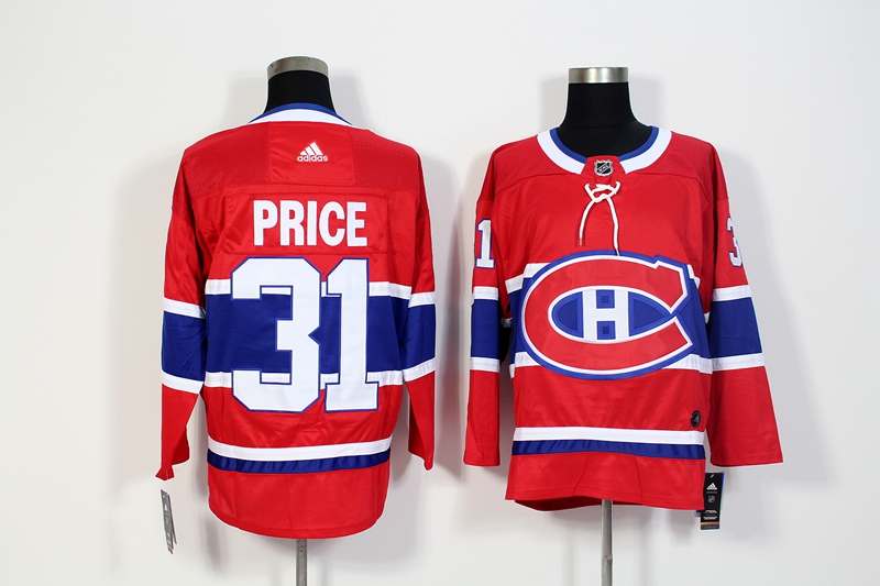 Montreal Canadiens Red #31 PRICE NHL Jersey
