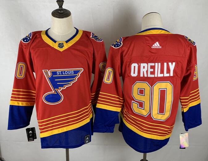 St Louis Blues Red #90 OREILLY Classics NHL Jersey