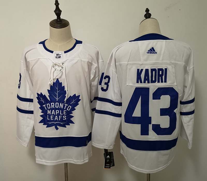 Toronto Maple Leafs White #43 KADRI NHL Jersey