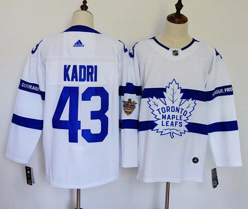 Toronto Maple Leafs White #43 KADRI NHL Jersey 02