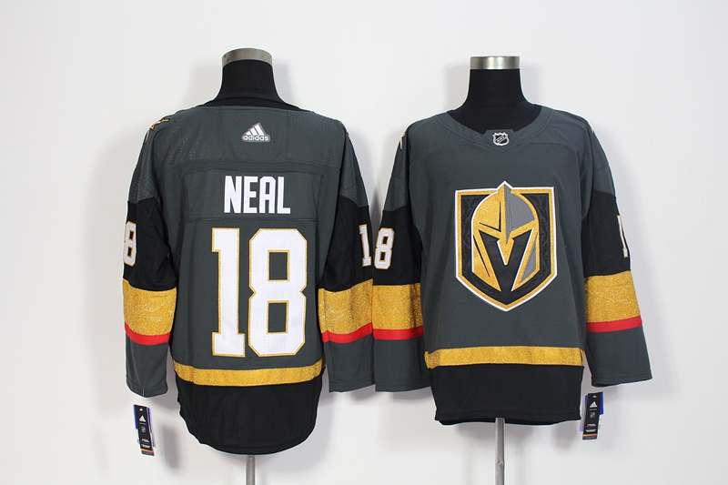 Vegas Golden Knights Grey #18 NEAL NHL Jersey