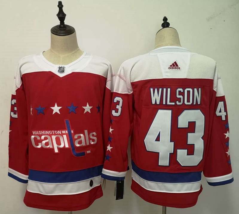 Washington Capitals Red #43 WILSON NHL Jersey 02