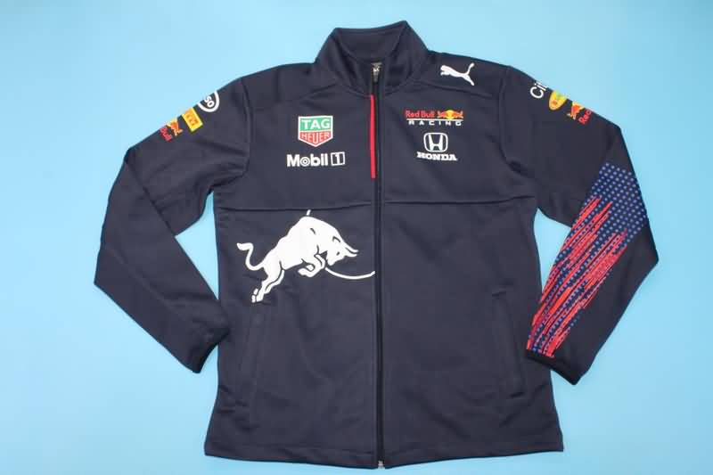 AAA Quality F1 Red Bull 21/22 Dark Blue Soccer Jacket