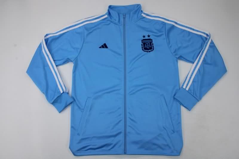AAA Quality Argentina 2022 Blue Soccer Jacket 02