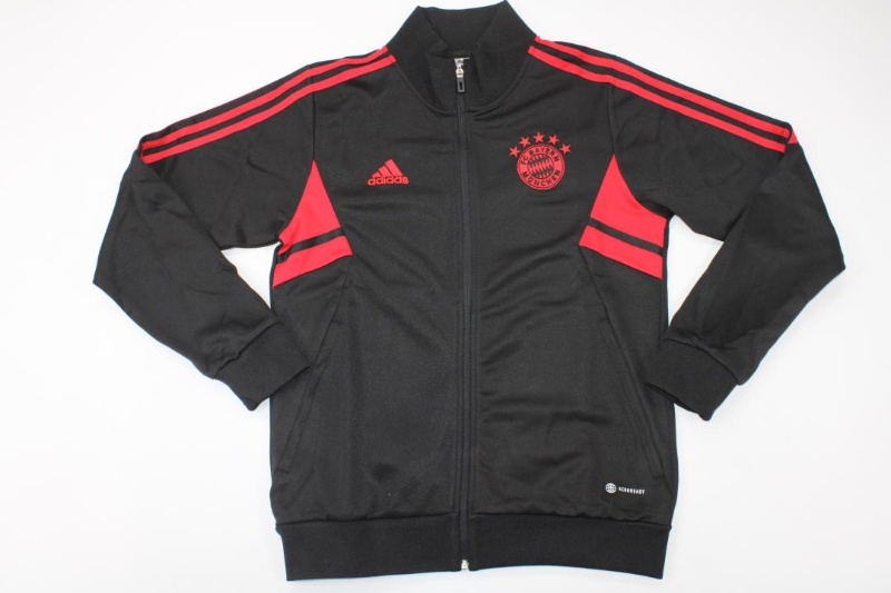 AAA Quality Bayern Munich 22/23 Black Soccer Jacket