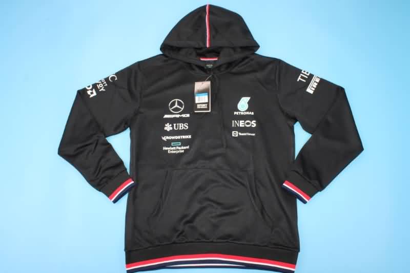 AAA Quality F1 Mecedes 22/23 Black Soccer Hoodie