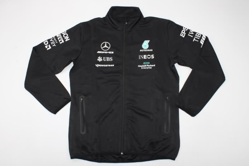 AAA Quality F1 Mecedes 22/23 Black Soccer Jacket