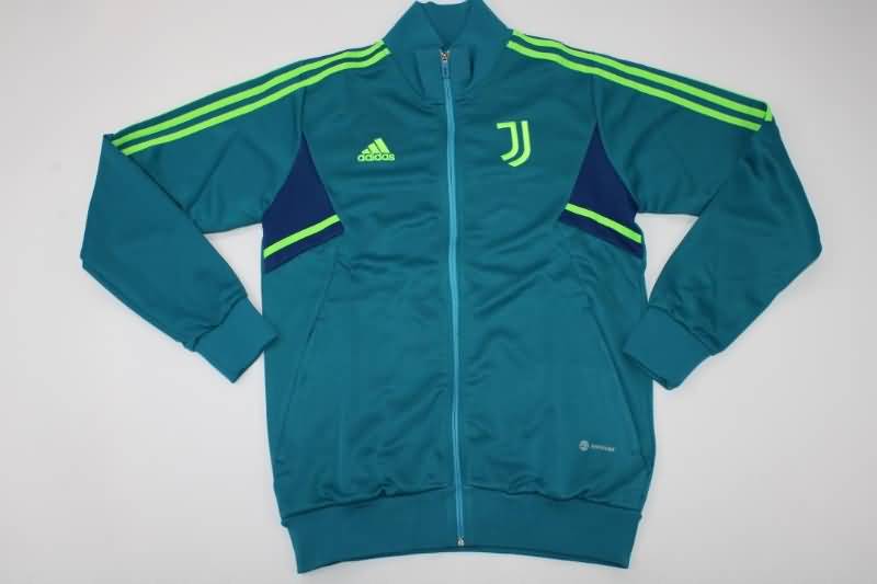 AAA Quality Juventus 22/23 Green Soccer Jacket