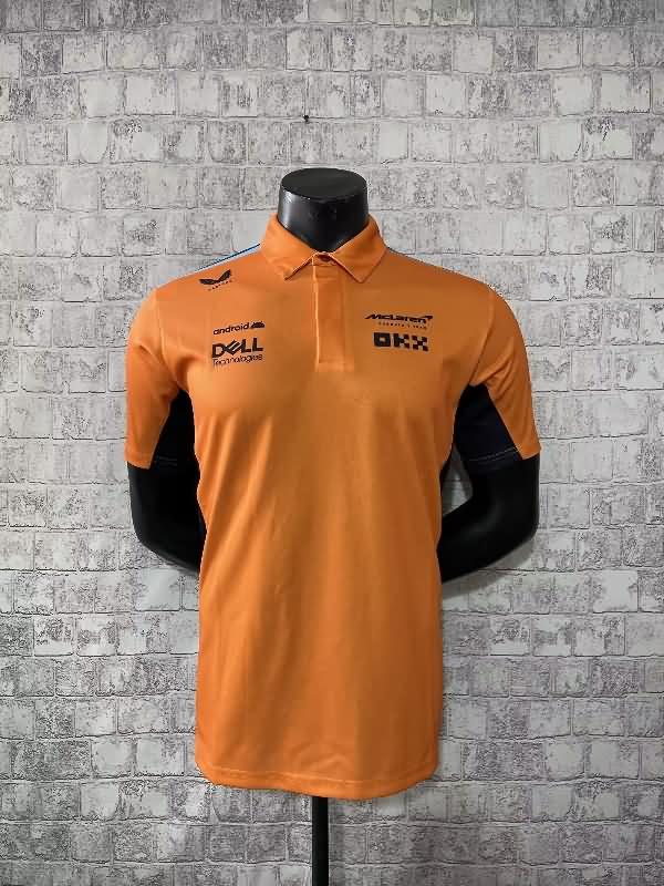 AAA Quality Mclaren 2022 Orange Polo Soccer T-Shirt