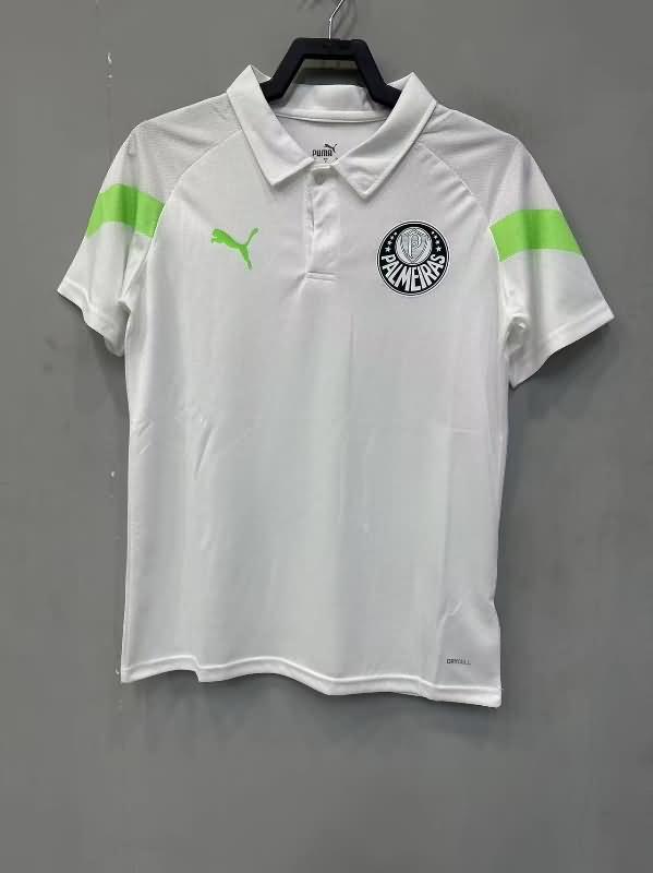 AAA Quality Palmeiras 2023 White Polo Soccer T-Shirt