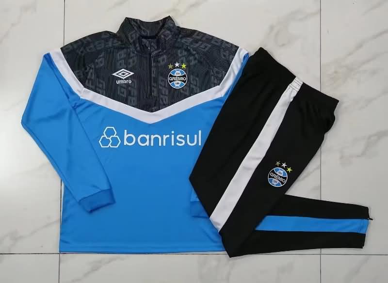 AAA Quality Gremio 2023 Blue Soccer Tracksuit 02