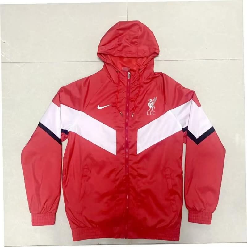 AAA Quality Liverpool 22/23 Red Soccer Windbreaker 03