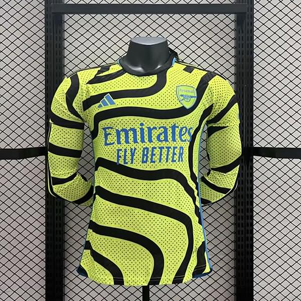 AAA Quality Arsenal 23/24 Away Long Sleeve Soccer Jersey (Player)