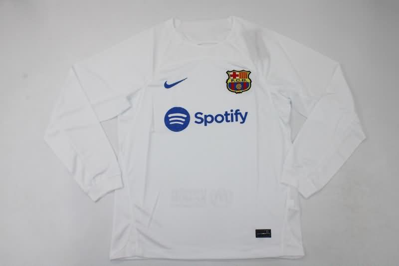 AAA Quality Barcelona 23/24 Away Long Sleeve Soccer Jersey