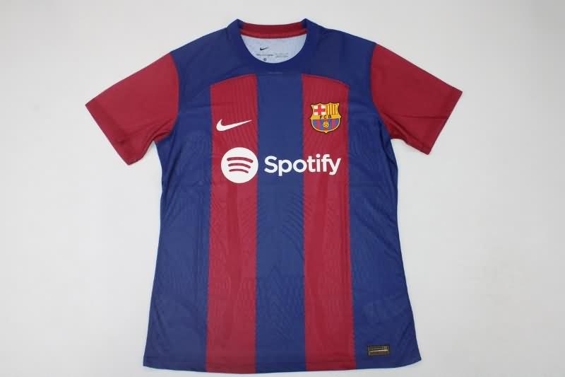 AAA Quality Barcelona 23/24 Home Soccer Jersey (Player)