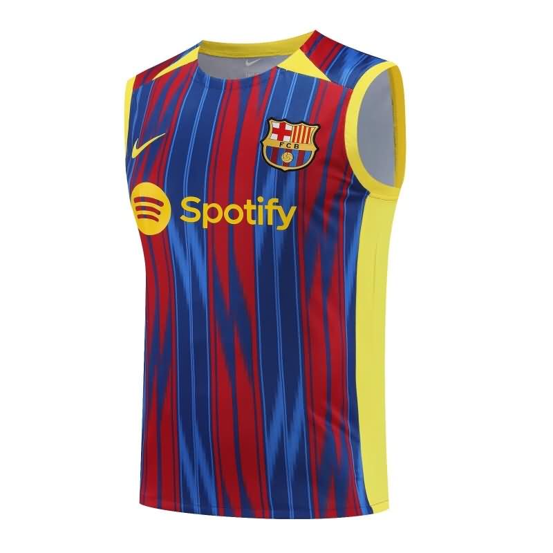 AAA Quality Barcelona 23/24 Training Vest Soccer Jersey 08