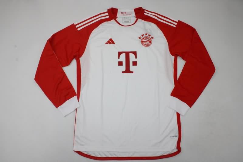 AAA Quality Bayern Munich 23/24 Home Long Sleeve Soccer Jersey