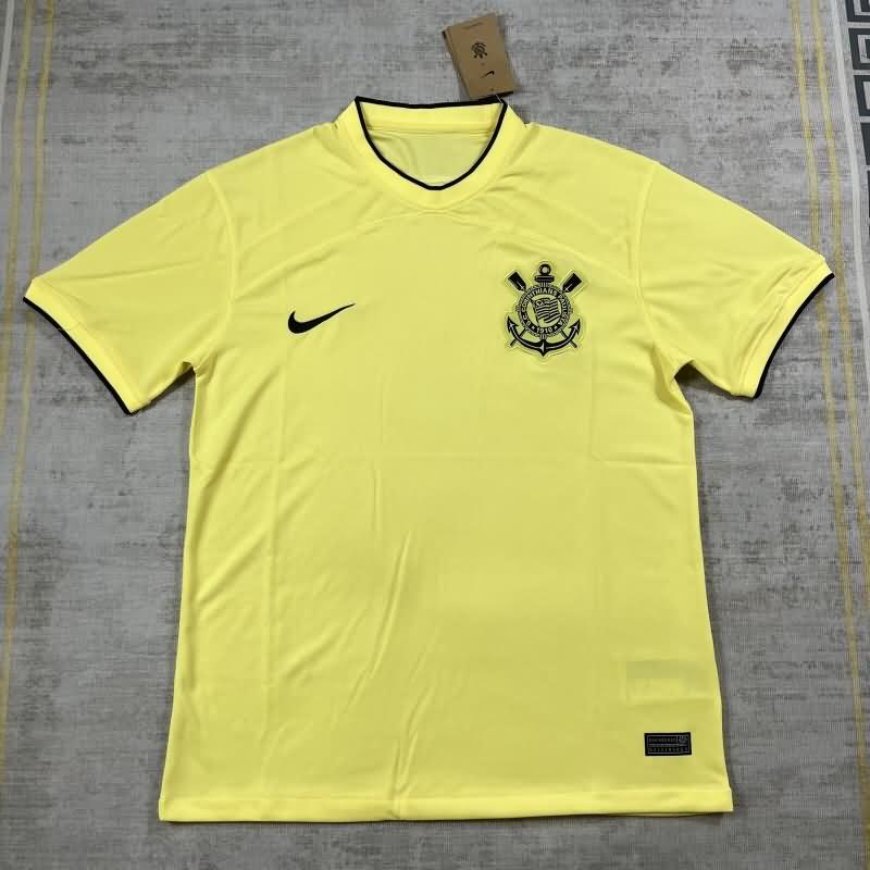 AAA Quality Corinthians 2023 Yellow Soccer Jersey