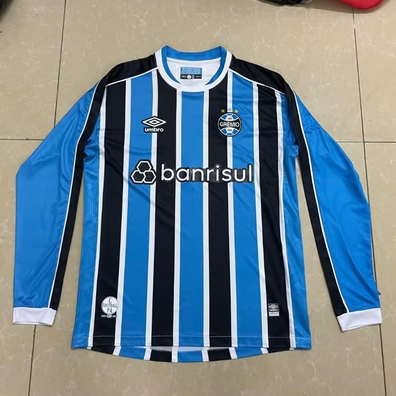 AAA Quality Gremio 2023 Home Long Sleeve Soccer Jersey