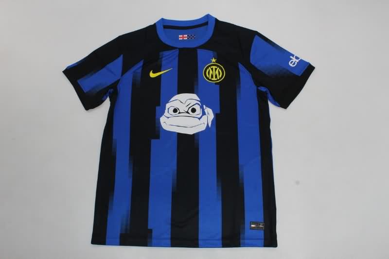 AAA Quality Inter Milan 23/24 Home Soccer Jersey Sponsor 02