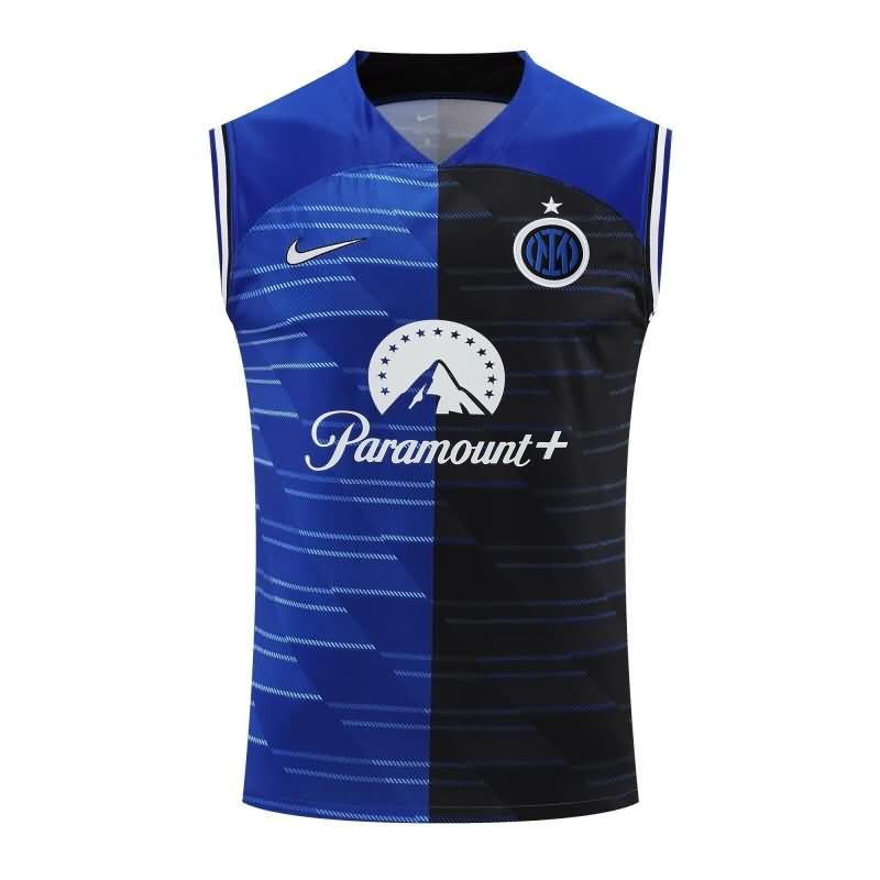 AAA Quality Inter Milan 23/24 Training Vest Soccer Jersey 06