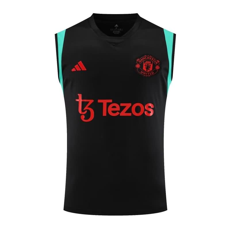 AAA Quality Manchester United 23/24 Training Vest Soccer Jersey 02