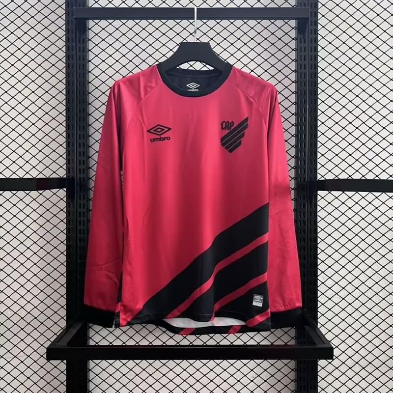 AAA Quality Club Athletico Paranaense 2023 Home Long Sleeve Soccer Jersey