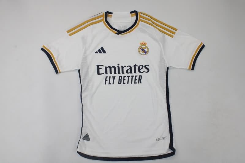 AAA Quality Real Madrid 23/24 Home Soccer Jersey (Player)