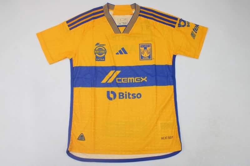 AAA Quality Tigres Uanl 23/24 Home Soccer Jersey (Player)