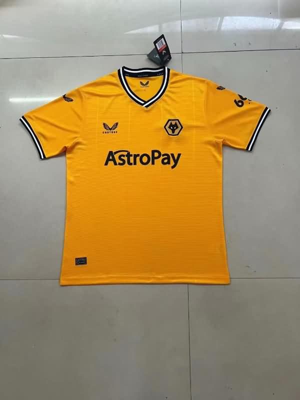 AAA Quality Wolves 23/24 Home Soccer Jersey