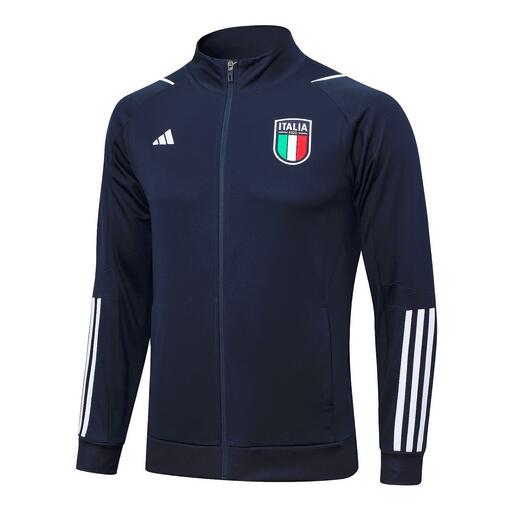 AAA Quality Italy 2023 Dark Blue Soccer Jacket