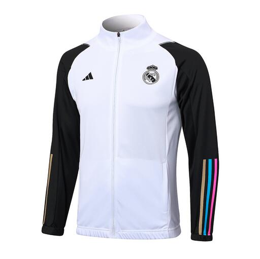 AAA Quality Real Madrid 23/24 White Soccer Jacket