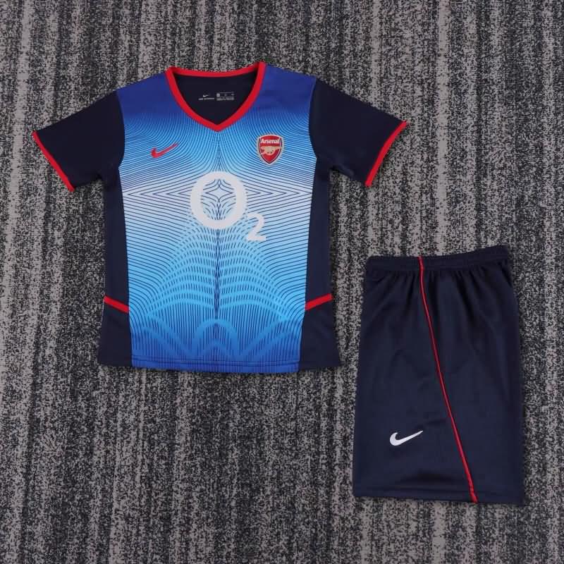 Kids Arsenal 2002/03 Away Soccer Jersey And Shorts