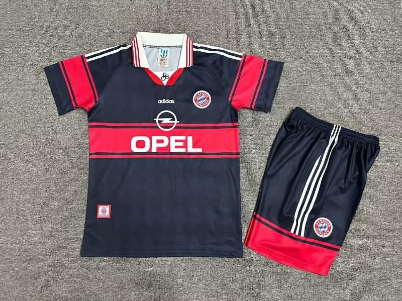 Kids Bayern Munich 1997/98 Home Soccer Jersey And Shorts