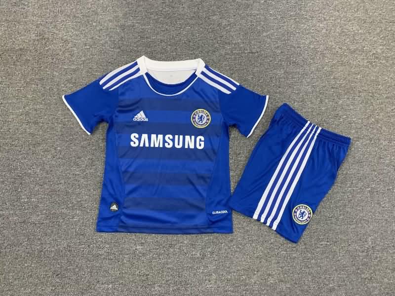 Kids Chelsea 2011/12 Home Soccer Jersey And Shorts