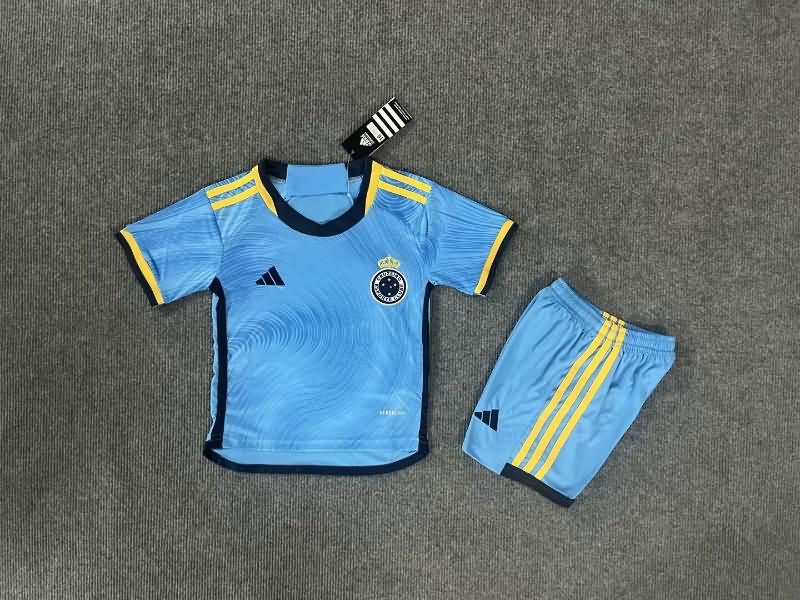 Kids Cruzeiro 2023Third Soccer Jersey And Shorts