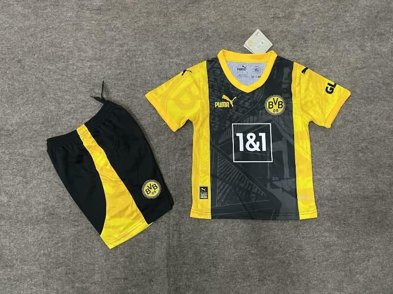 Kids Dortmund 23/24 Special Soccer Jersey And Shorts