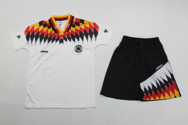 Kids Germany 1994 Home Soccer Jersey And Shorts