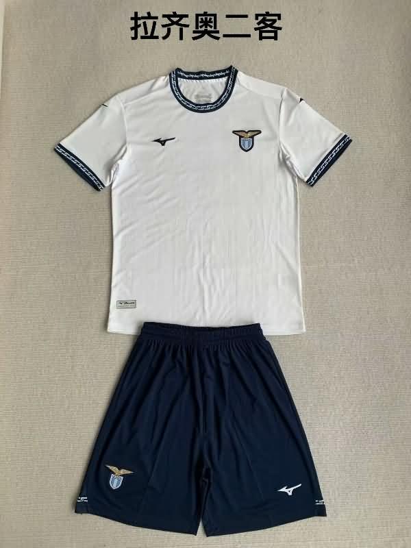 Kids Lazio 23/24 Third Soccer Jersey And Shorts