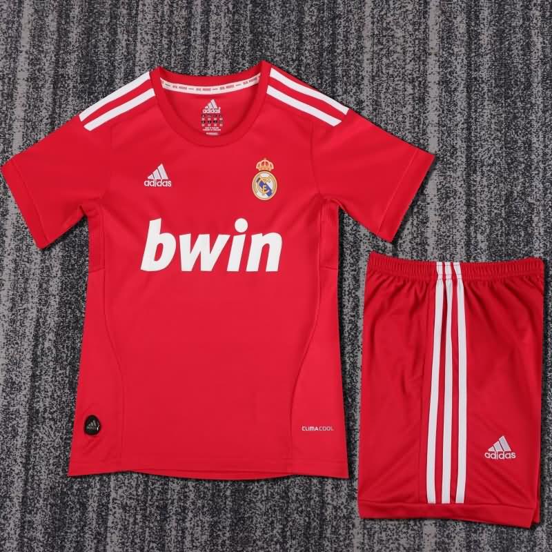 Kids Real Madrid 11/12 Third Soccer Jersey And Shorts