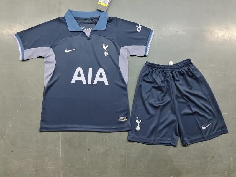 Kids Tottenham Hotspur 23/24 Away Soccer Jersey And Shorts