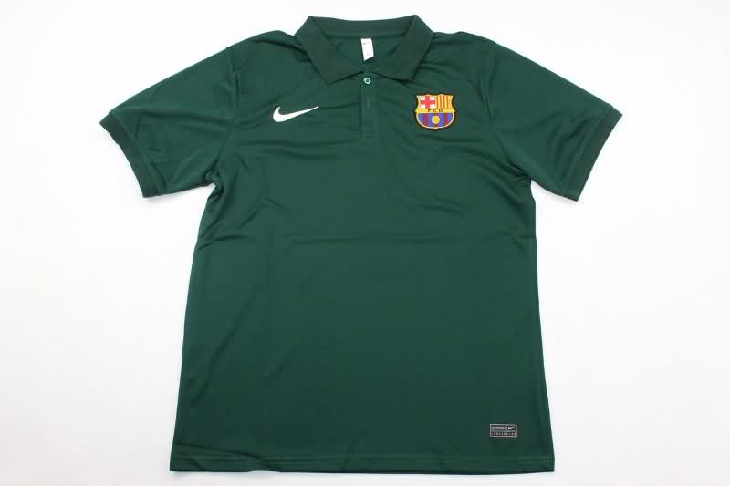 AAA Quality Barcelona 23/24 Green Polo Soccer T-Shirt