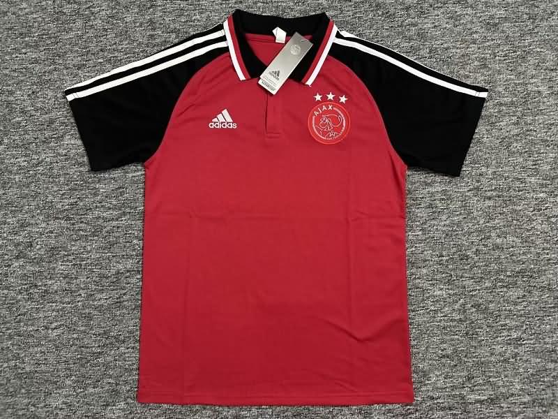 AAA Quality Bayern Munich 23/24 Red Polo Soccer T-Shirt