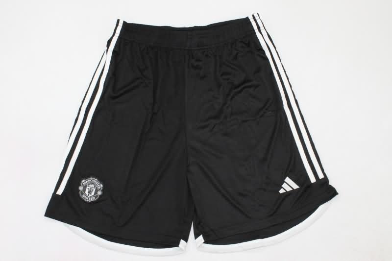 AAA Quality Manchester United 23/24 Away Soccer Shorts