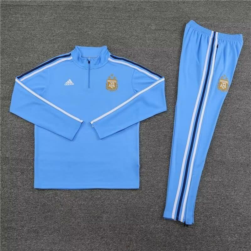 AAA Quality Argentina 23/24 Blue Soccer Tracksuit