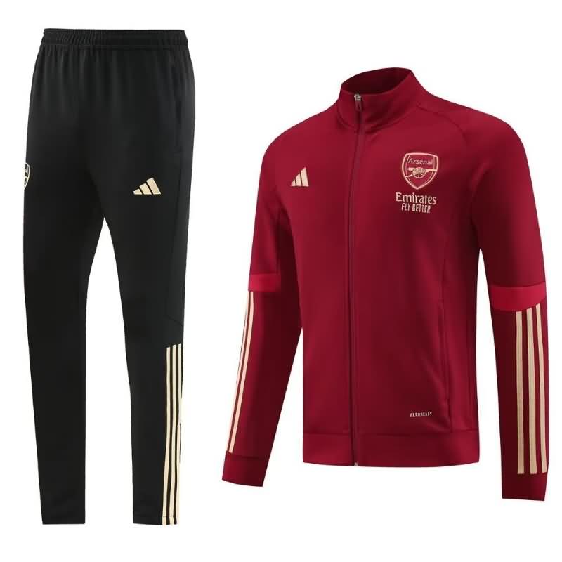 AAA Quality Arsenal 23/24 Red Soccer Tracksuit 04