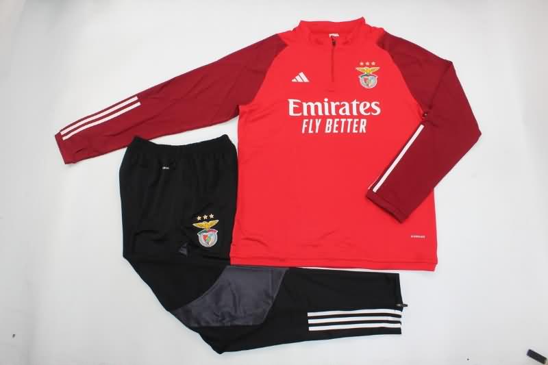 AAA Quality Benfica 23/24 Red Soccer Tracksuit 02