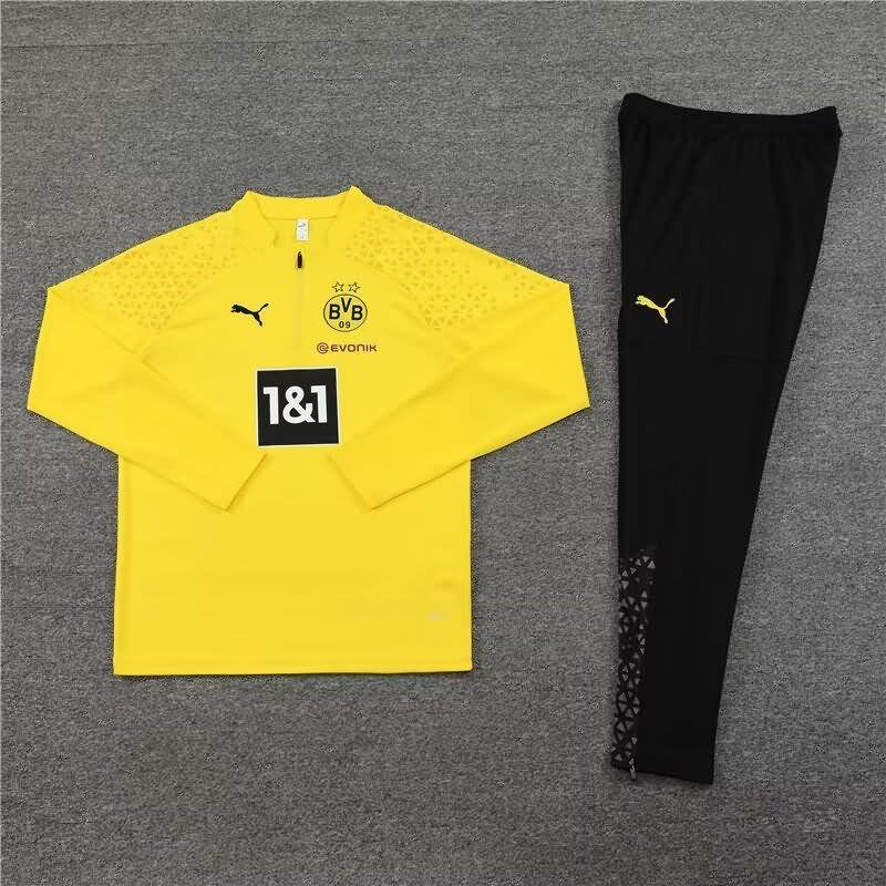 AAA Quality Dortmund 23/24 Yellow Soccer Tracksuit