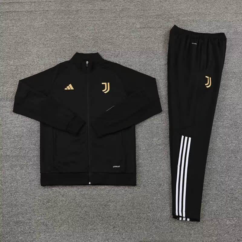 AAA Quality Juventus 23/24 Black Soccer Tracksuit